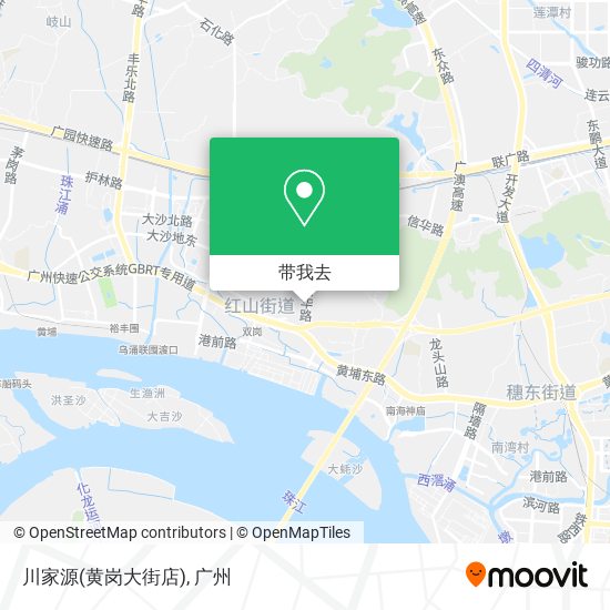 川家源(黄岗大街店)地图