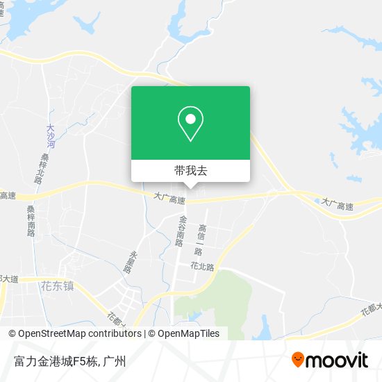 富力金港城F5栋地图