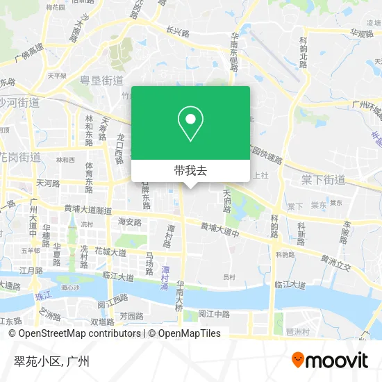 翠苑小区地图