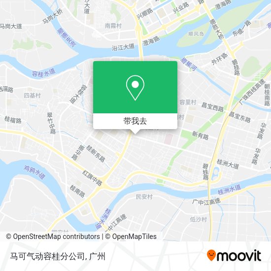 马可气动容桂分公司地图