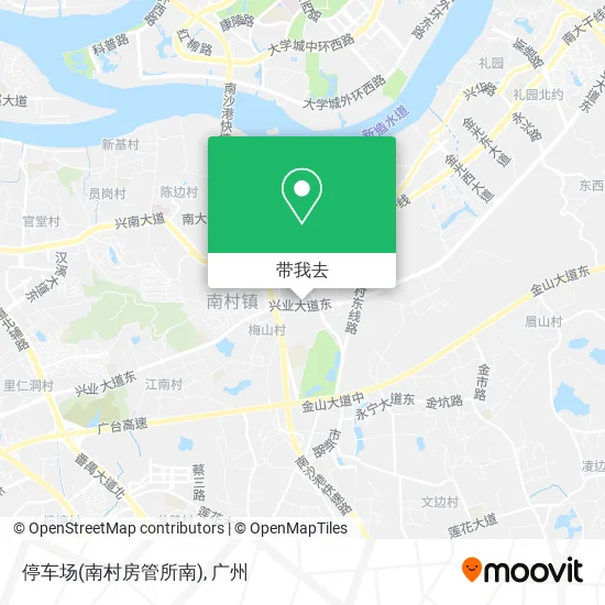 停车场(南村房管所南)地图