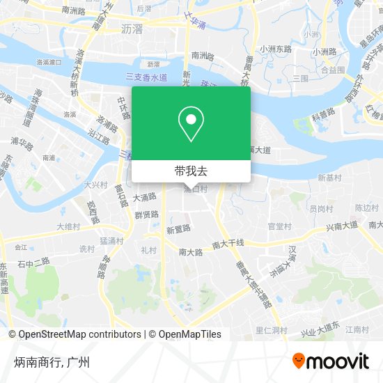 炳南商行地图