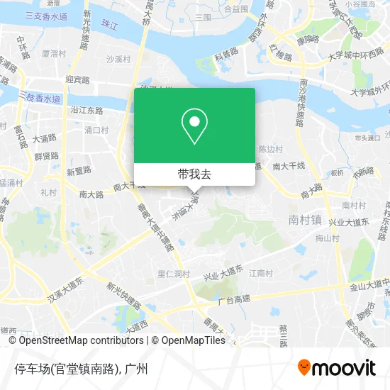 停车场(官堂镇南路)地图