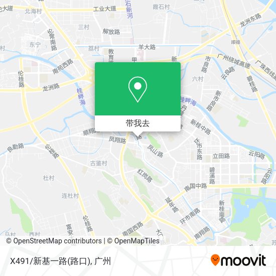 X491/新基一路(路口)地图