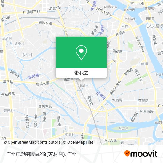 广州电动邦新能源(芳村店)地图