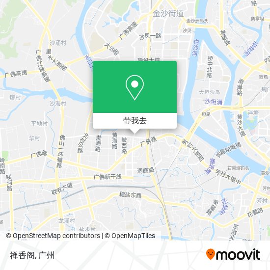 禅香阁地图