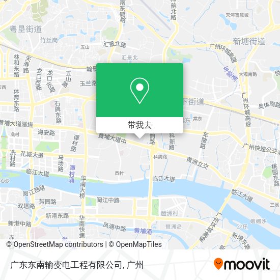 广东东南输变电工程有限公司地图