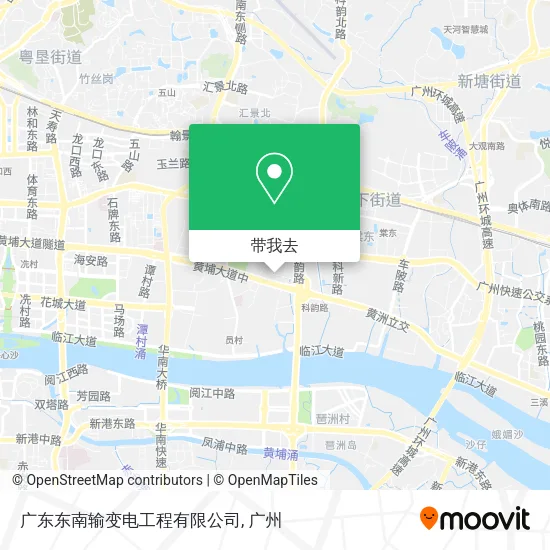 广东东南输变电工程有限公司地图