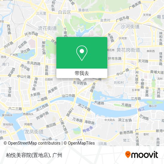 柏悦美容院(置地店)地图