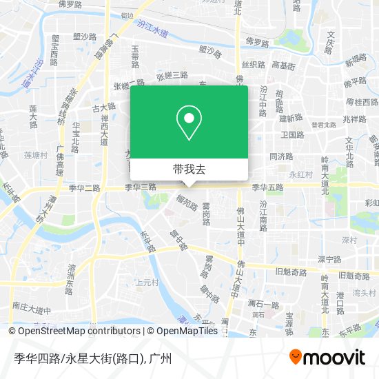 季华四路/永星大街(路口)地图