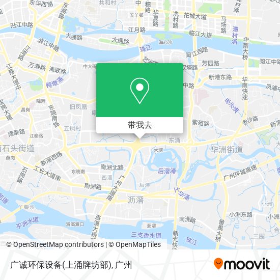 广诚环保设备(上涌牌坊部)地图