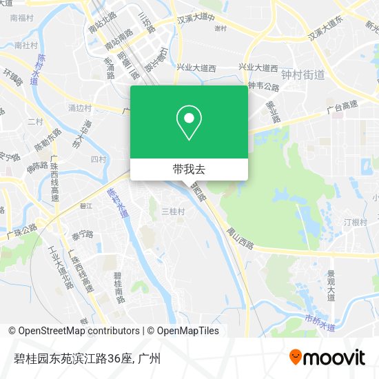 碧桂园东苑滨江路36座地图