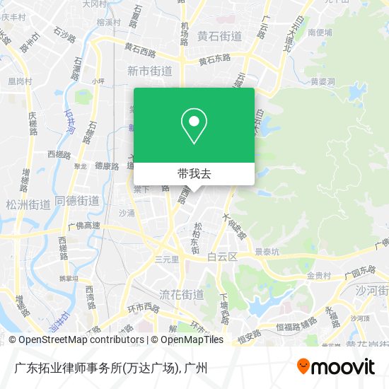 广东拓业律师事务所(万达广场)地图