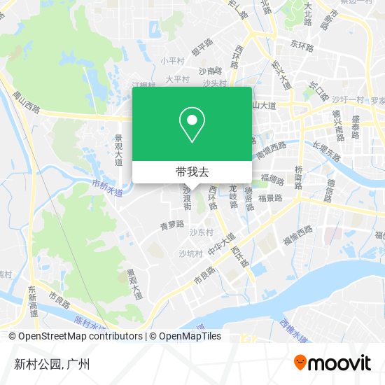 新村公园地图
