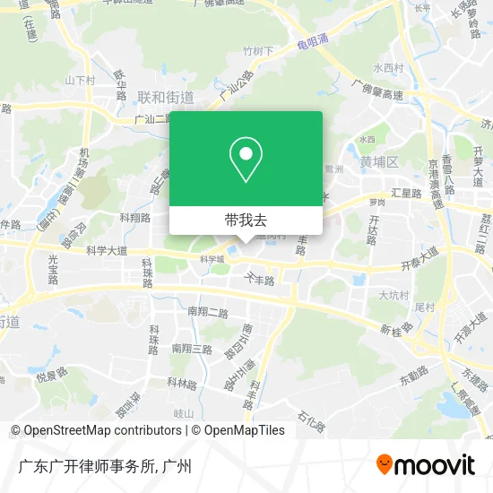 广东广开律师事务所地图