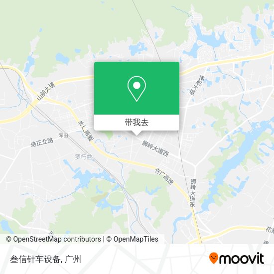 叁信针车设备地图