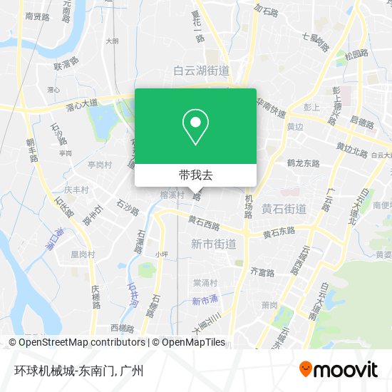 环球机械城-东南门地图