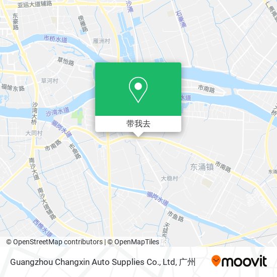 Guangzhou Changxin Auto Supplies Co., Ltd地图