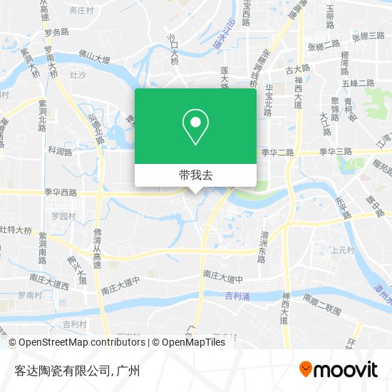 客达陶瓷有限公司地图