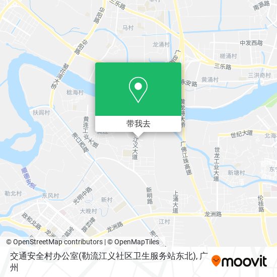 交通安全村办公室(勒流江义社区卫生服务站东北)地图