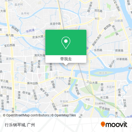 行乐钢琴城地图
