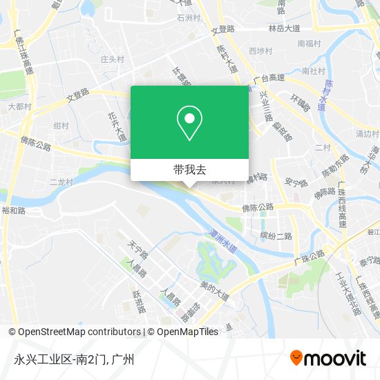 永兴工业区-南2门地图