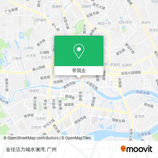 金佳活力城水澜湾地图