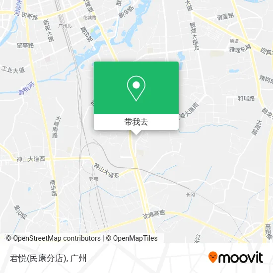 君悦(民康分店)地图