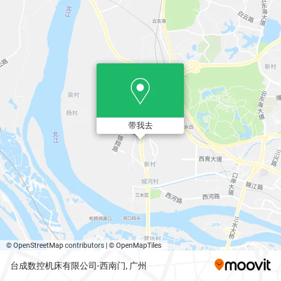 台成数控机床有限公司-西南门地图