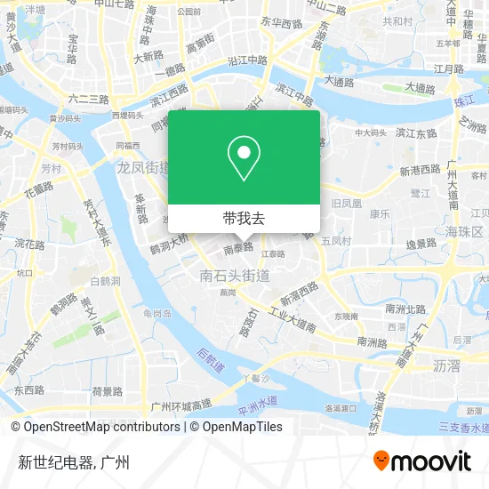 新世纪电器地图