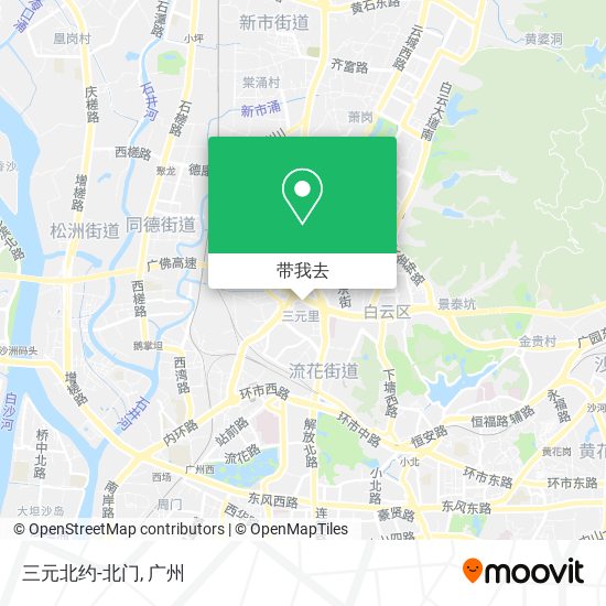 三元北约-北门地图