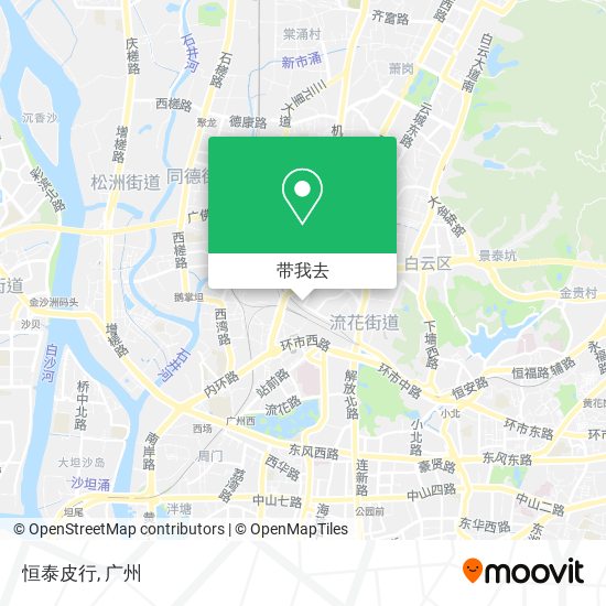 恒泰皮行地图