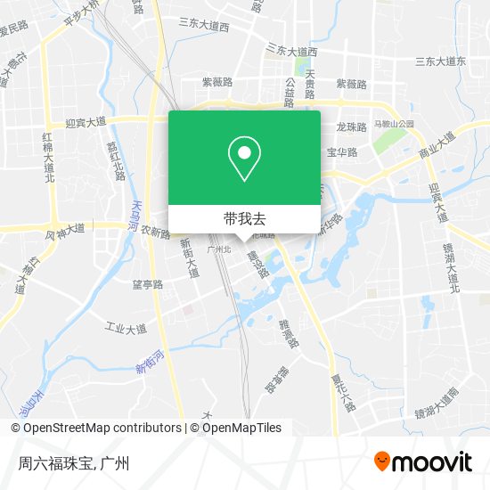 周六福珠宝地图