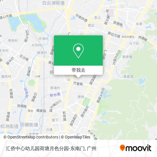 汇侨中心幼儿园荷塘月色分园-东南门地图