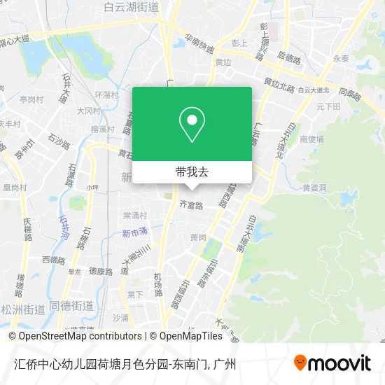 汇侨中心幼儿园荷塘月色分园-东南门地图