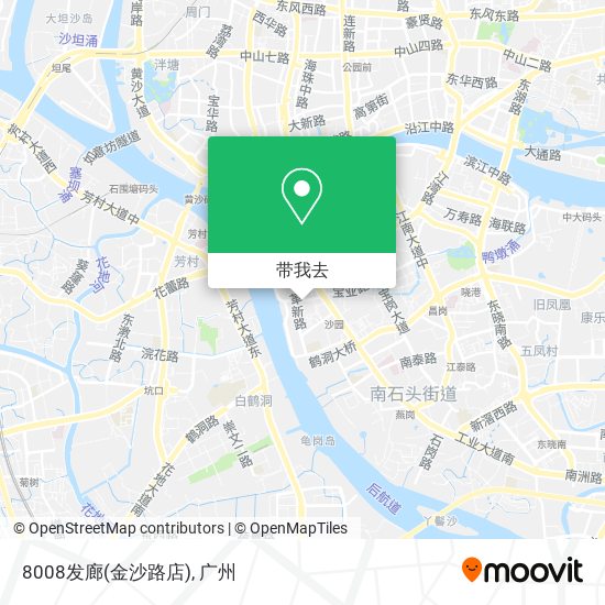 8008发廊(金沙路店)地图