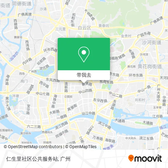仁生里社区公共服务站地图