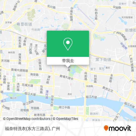 福奈特洗衣(东方三路店)地图