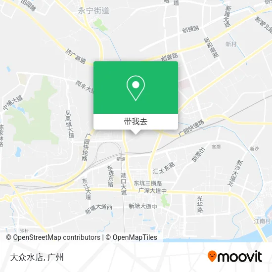 大众水店地图