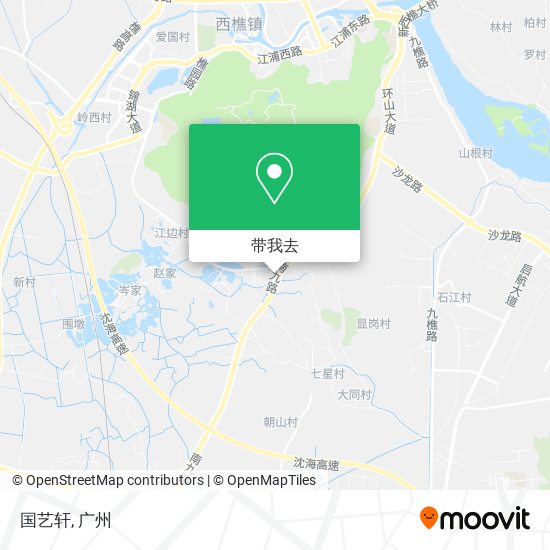 国艺轩地图