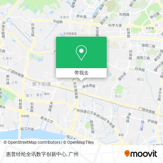 惠普经纶全讯数字创新中心地图