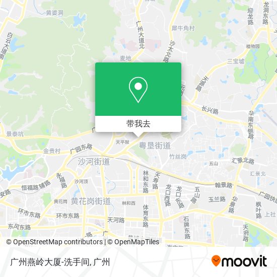 广州燕岭大厦-洗手间地图