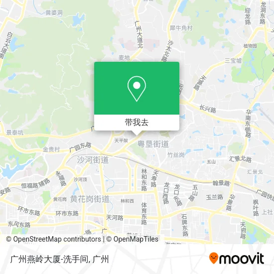 广州燕岭大厦-洗手间地图