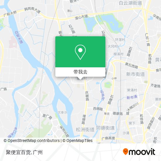 聚便宜百货地图