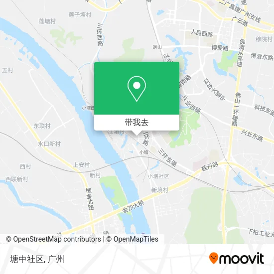 塘中社区地图