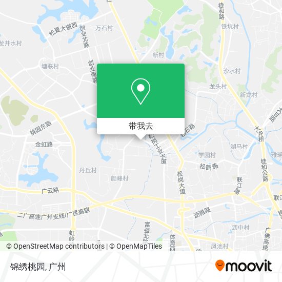 锦绣桃园地图