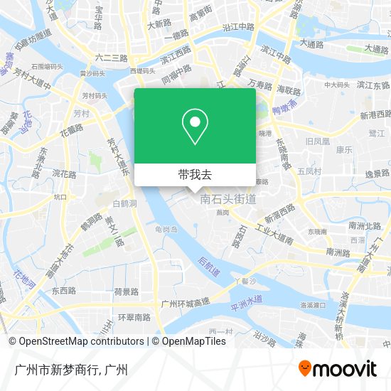 广州市新梦商行地图