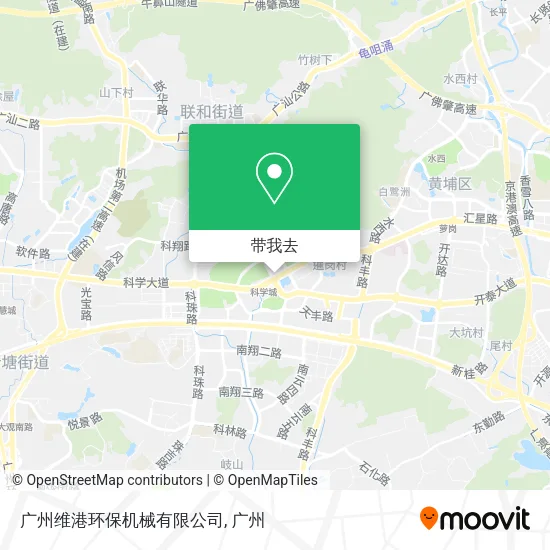 广州维港环保机械有限公司地图