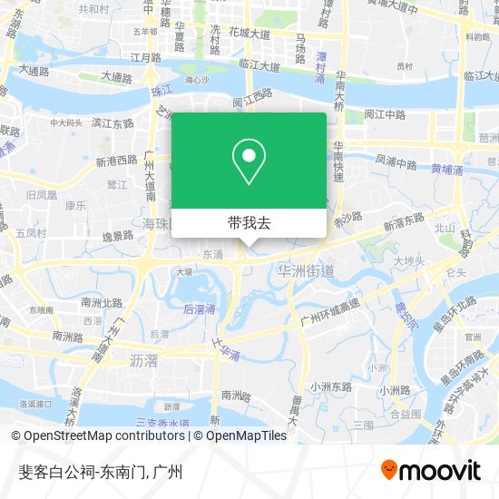 斐客白公祠-东南门地图