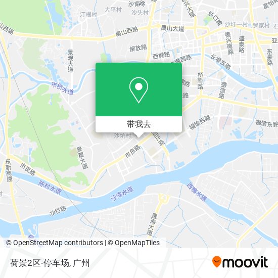 荷景2区-停车场地图